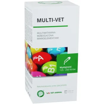 VET-ANIMAL Multi-Vet multiwitamina dla gołębi 250ml